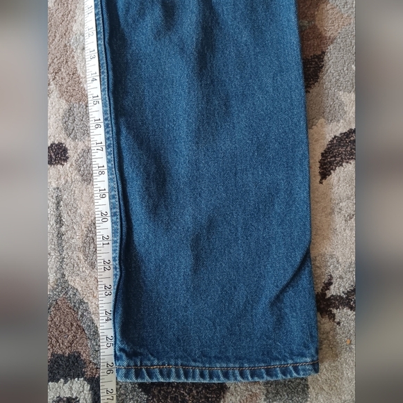 Levis 550 Boy’s 14R Jeans 27X27 Blue Denim Relax Fit Straight Leg Made In Egypt - Picture 5 of 8